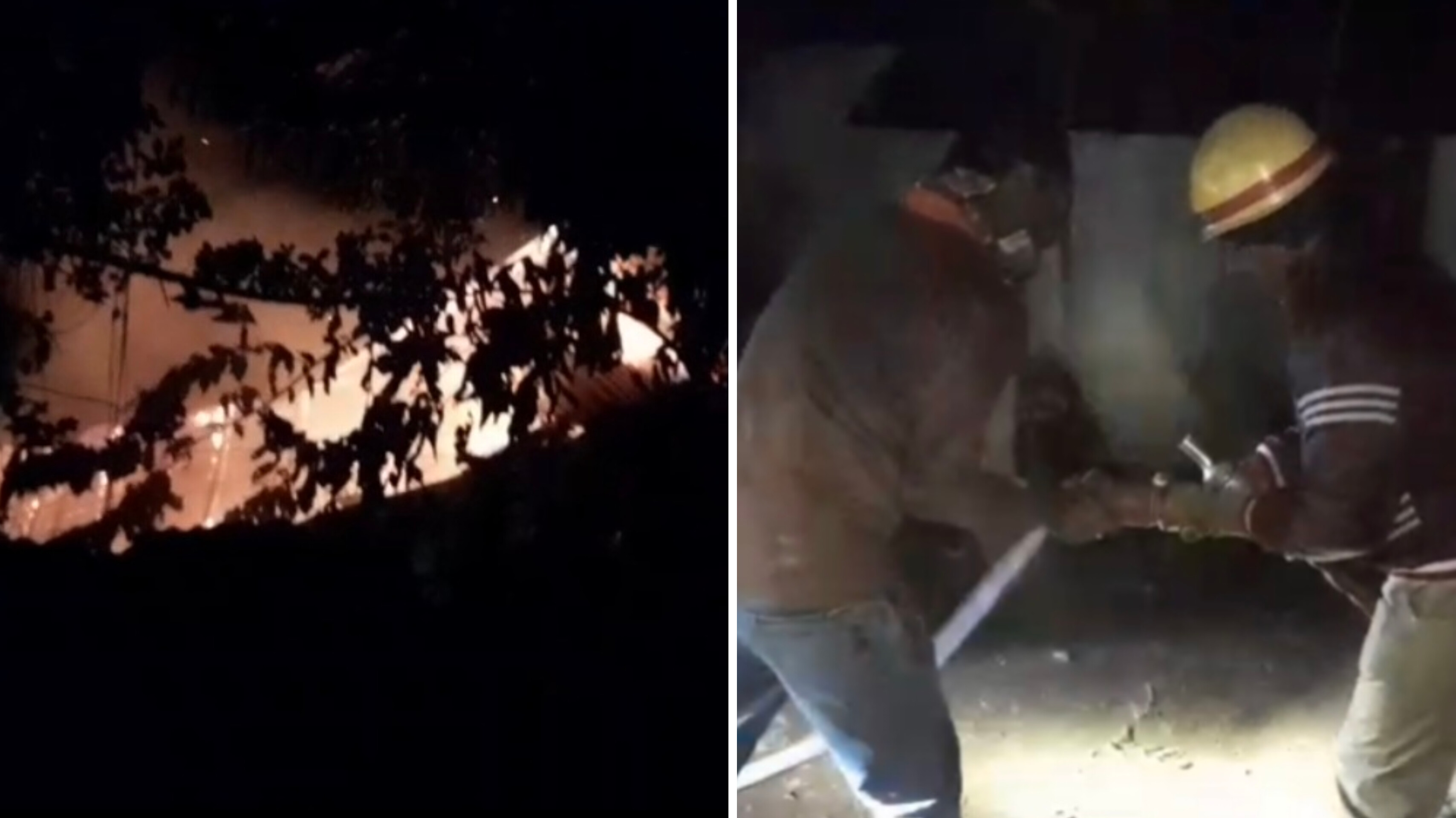 কেশিয়াড়িতে ভয়াবহ অগ্নিকাণ্ড , ভস্মীভূত ১০০ বছরের পুরনো মাটির বাড়ি