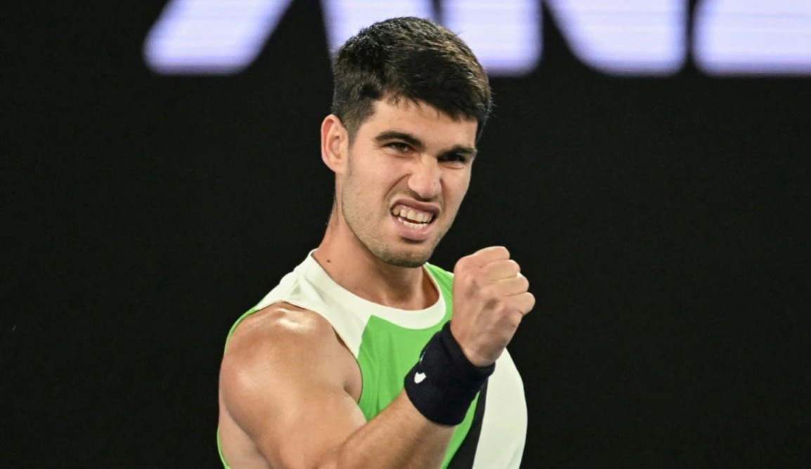 অস্ট্রেলিয়ান ওপেন, প্রথম রাউন্ডে সহজ জয় আলকারাজের