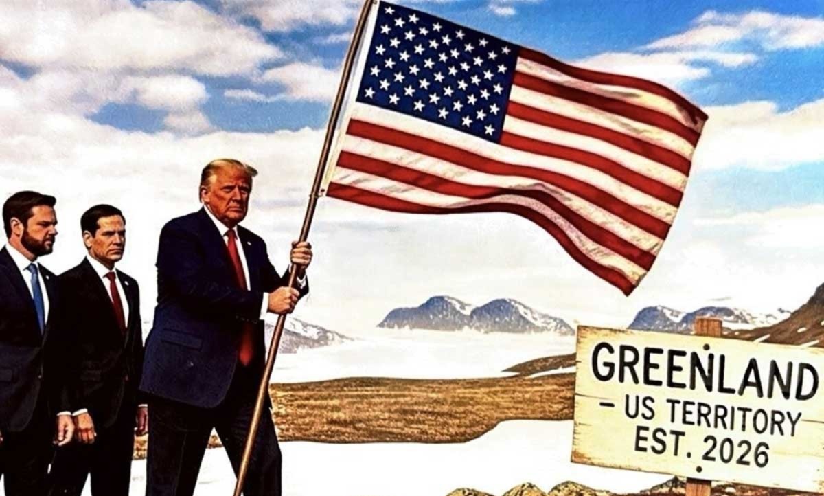 আমেরিকার অংশ গ্রিনল্যান্ড! ভারচুয়ালি কানাডা-ভেনেজুয়েলার অর্ধেক অংশ ট্রাম্পের দখলে