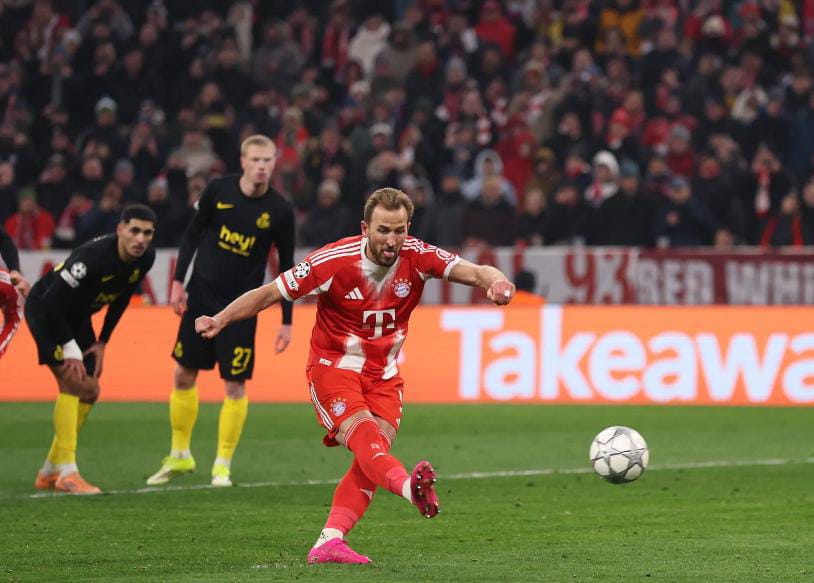 ইউসিএল , হ্যারি কেনের জোড়া গোল , দ্বিতীয় স্থানে বায়ার্ন মিউনিখ