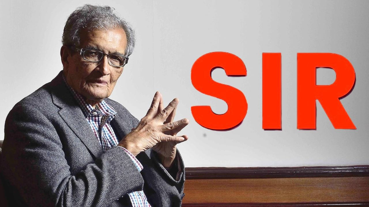 পশ্চিমবঙ্গে বড্ড তাড়াহুড়ো করে SIR হচ্ছে , ভোটার তালিকা সংশোধন নিয়ে উদ্বেগ প্রকাশ অমর্ত্য সেনের