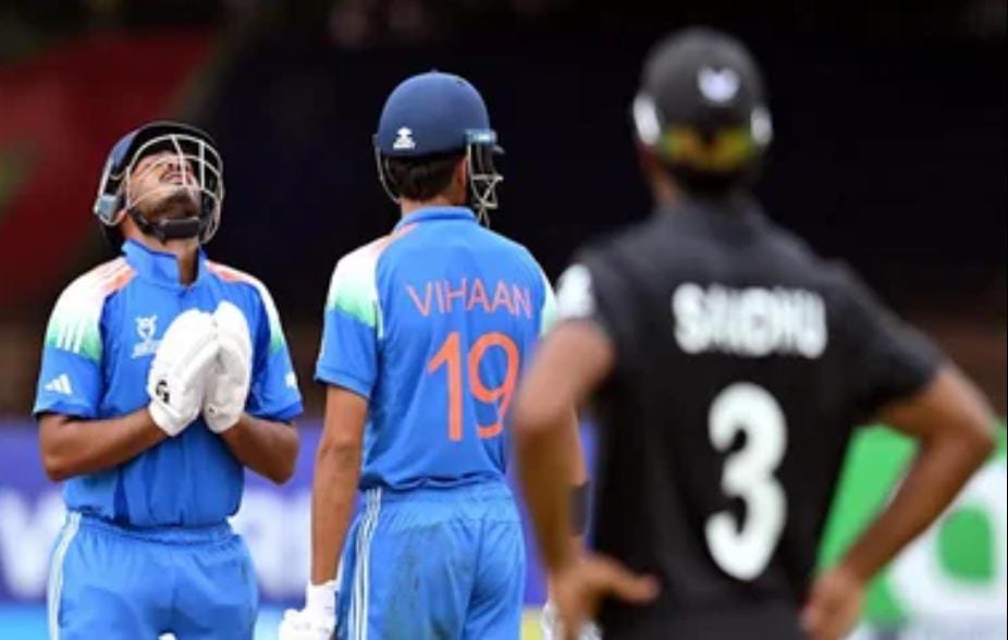 অনূর্ধ্ব বিশ্বকাপ , নিউজিল্যান্ডের বিরুদ্ধে বড় জয় , সুপার সিক্সে ভারত