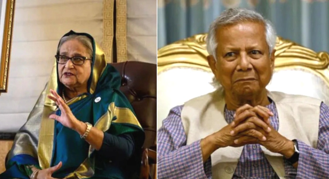 দিল্লিতে হাসিনার বক্তৃতা গণতন্ত্রের জন্য হুমকি! দাবি ইউনুস সরকারের
