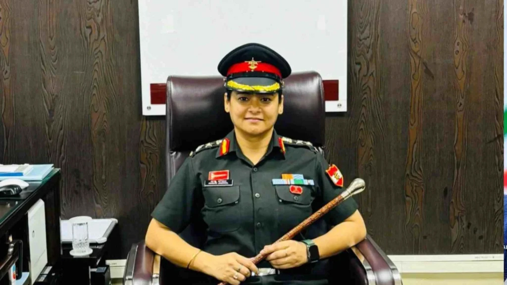 জম্মুকাশ্মীরের কর্নেল আংশু জামওয়াল হলেন বিমান বাহিনীর প্রথম মহিলা কমান্ডার