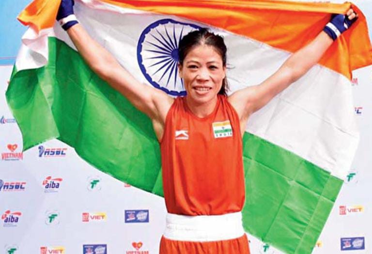 স্বামীকে বেকার বলে বিপাকে , পুরুষ সমাজের কাছে ক্ষমাপ্রার্থী মেরি কম