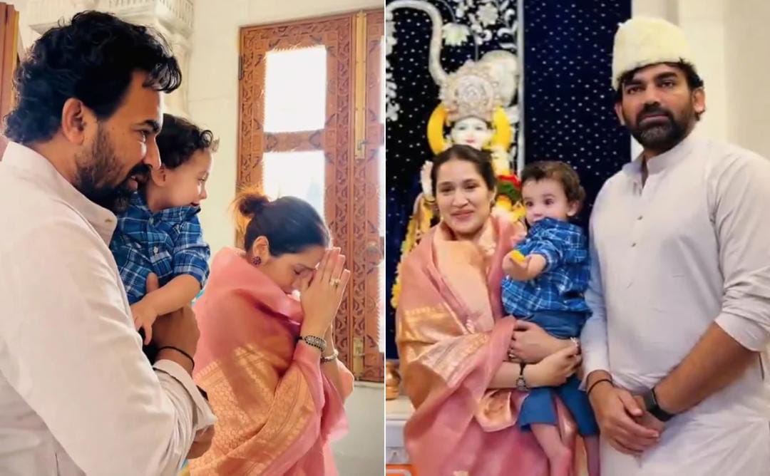 রামমন্দিরে জাহির পরিবার , ঈশ্বর প্রণাম খুদের , ভাইরাল ভিডিও