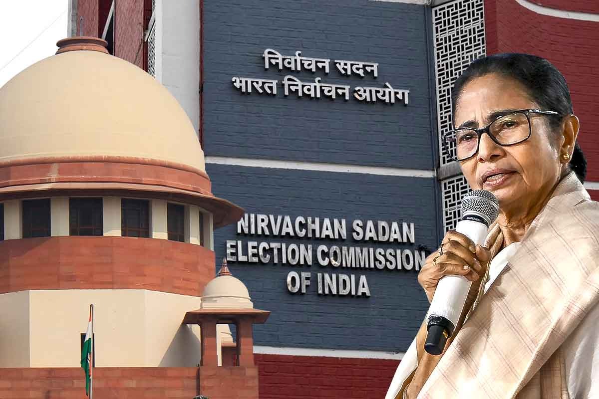 নির্বাচন কমিশন নয়, হোয়াটসঅ্যাপ কমিশন , সুপ্রিম কোর্টে তীব্র আক্রমণ মমতার