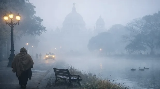 বিদায়ের আগে শীতের কামব্যাক, কলকাতায় পারদ পতন