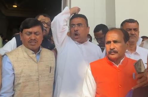 রাজ্য বাজেট নিয়ে বিধানসভায় ধুন্ধুমার , ওয়াক আউট বিজেপির