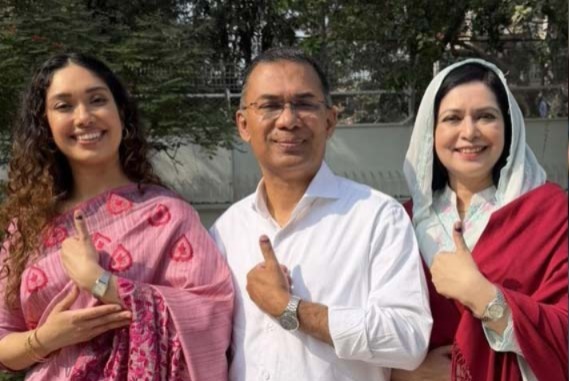 গণতন্ত্রের উৎসব বাংলাদেশে, ভোটদান তারেক রহমানের