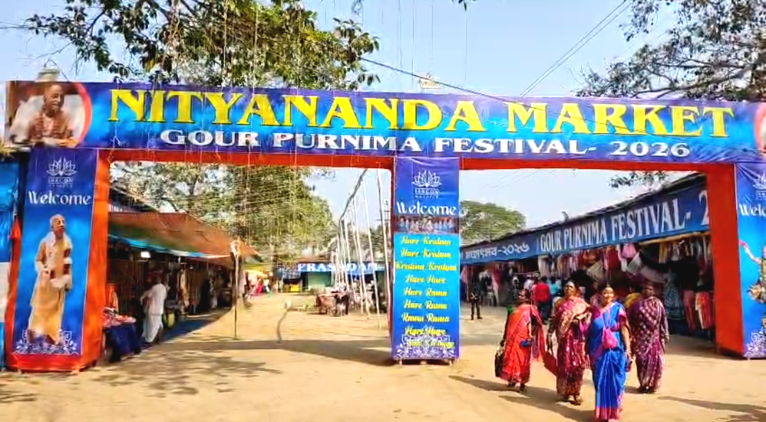 বৃন্দাবনের আসল তুলসীর মালার টান! মায়াপুর ইসকনে ভক্তির মেলায় নজর কাড়ছে নিত্যানন্দ মার্কেট