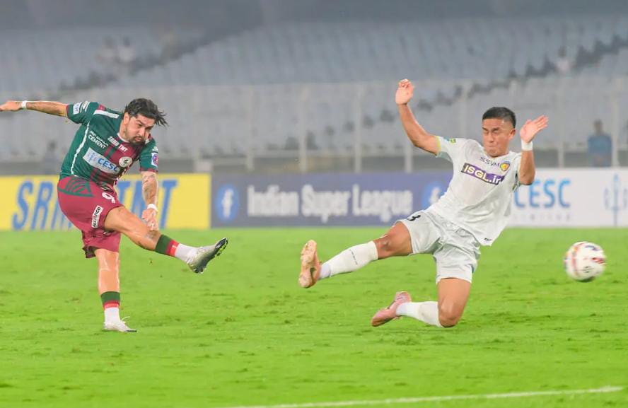 আইএসএল , ম্যাকলারেন - দিমির গোল , চেন্নাইয়ের বিরুদ্ধে টাকা দ্বিতীয় জয় মোহনবাগান