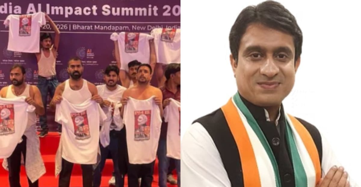 AI সামিটে খালি গায়ে বিক্ষোভ, গ্রেফতার যুব কংগ্রেসের সভাপতি, ধৃত বেড়ে ৮