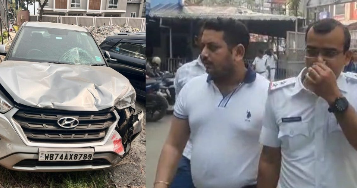 পাবে পার্টি শেষে মদ্যপ গাড়ির দৌরাত্ম্য , সেবক রোডে মর্মান্তিক দুর্ঘটনায় পুলিশের জালে ঘাতক চালক