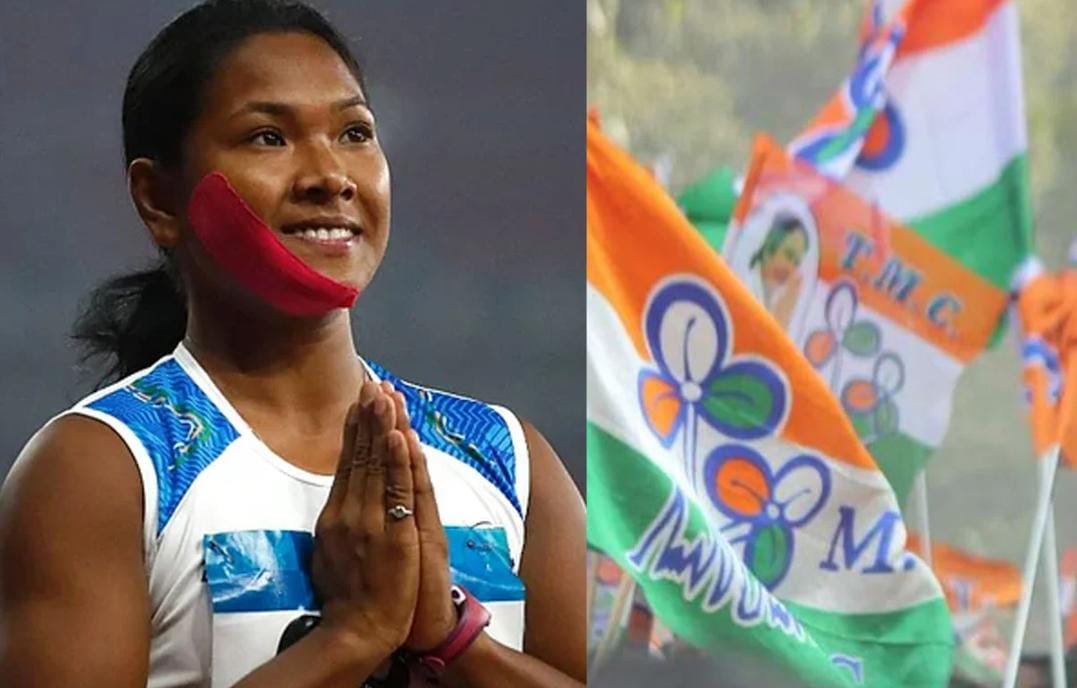 খেলা ছেড়ে এবার রাজনীতির ময়দানে , ঘাসফুল শিবিরে যোগ দিচ্ছেন অ্যাথলিট স্বপ্না বর্মন