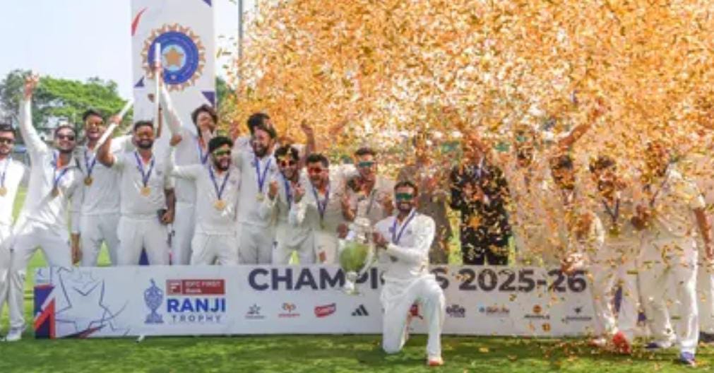 ভারতের ঘরোয়া ক্রিকেটে নয়া ইতিহাস , প্রথমবার রঞ্জি চ্যাম্পিয়ন জম্মু - কাশ্মীর