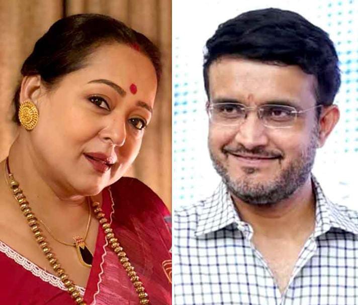 মায়ের ভূমিকায় অপরাজিতা , সৌরভের বায়োপিকে কাস্টিংয়ে বড় চমক