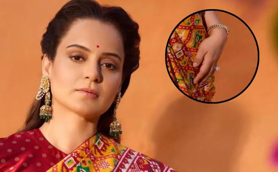 বিতর্কিত কঙ্গনার অনামিকায় আংটি , গোপনে বাগদানের জল্পনা তুঙ্গে অভিনেত্রীর