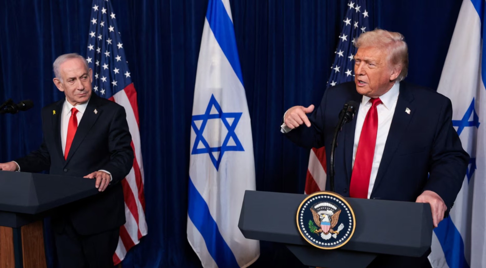 “যুদ্ধ থামাতে নেতানিয়াহুর সঙ্গে যৌথ সিদ্ধান্ত নেওয়া হবে”, ঘোষণা ট্রাম্পের