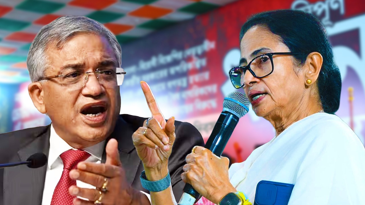 সাহস থাকা ভালো বেশি দুঃসাহসিকতা দেখাবেন না , ধর্না মঞ্চ থেকে জ্ঞানেশ কুমারকে হুঁশিয়ারি মমতার