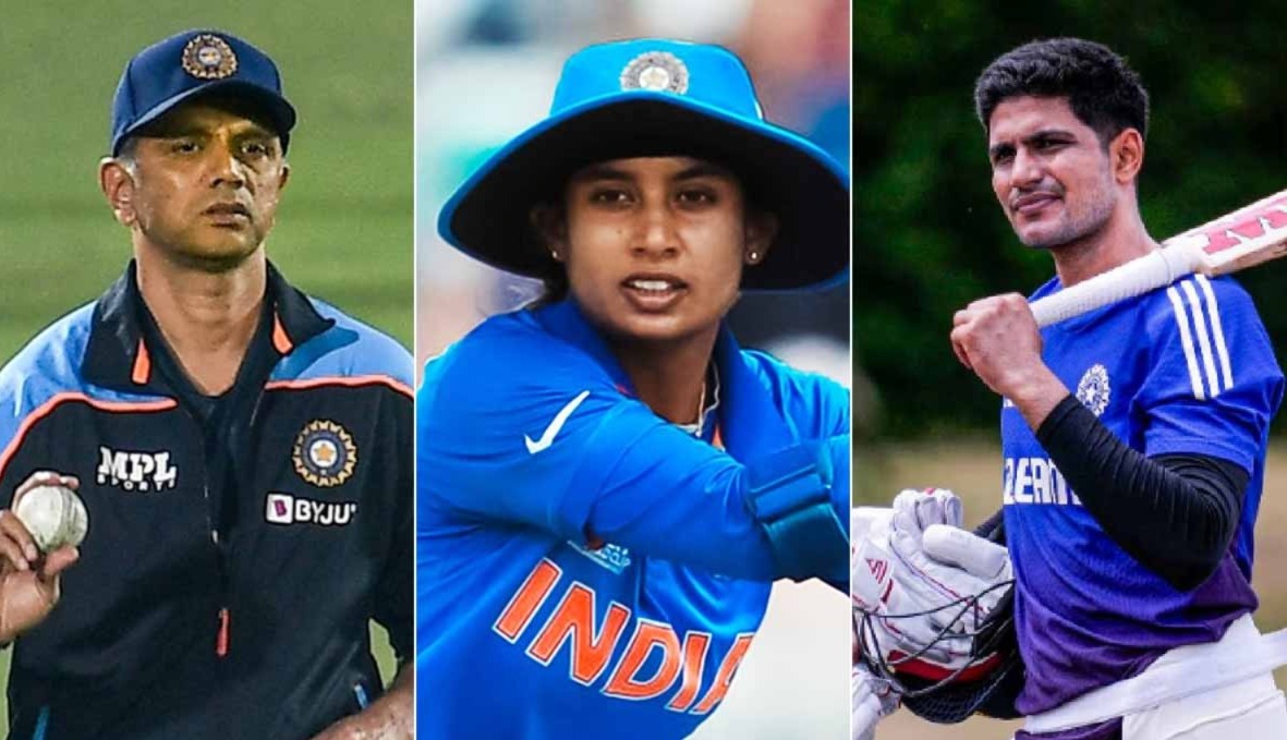 বর্ষসেরা ক্রিকেটারের তালিকায় গিল, দ্রাবিড়-মিতালিকে বিশেষ সম্মান বিসিসিআইয়ের