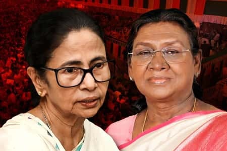 রাষ্ট্রপতি বঙ্গ সফর ঘিরে তুঙ্গে বিতর্ক , ফের দ্রৌপদী মুর্মুকে চিঠি তৃণমূলের