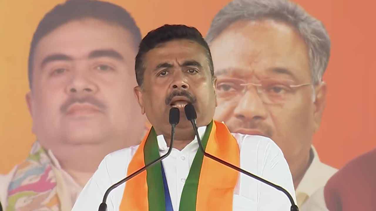 বাংলায় ডবল ইঞ্জিনের সরকার গড়ব , ব্রিগেডের মঞ্চ থেকে পরিবর্তনের ডাক শুভেন্দুর