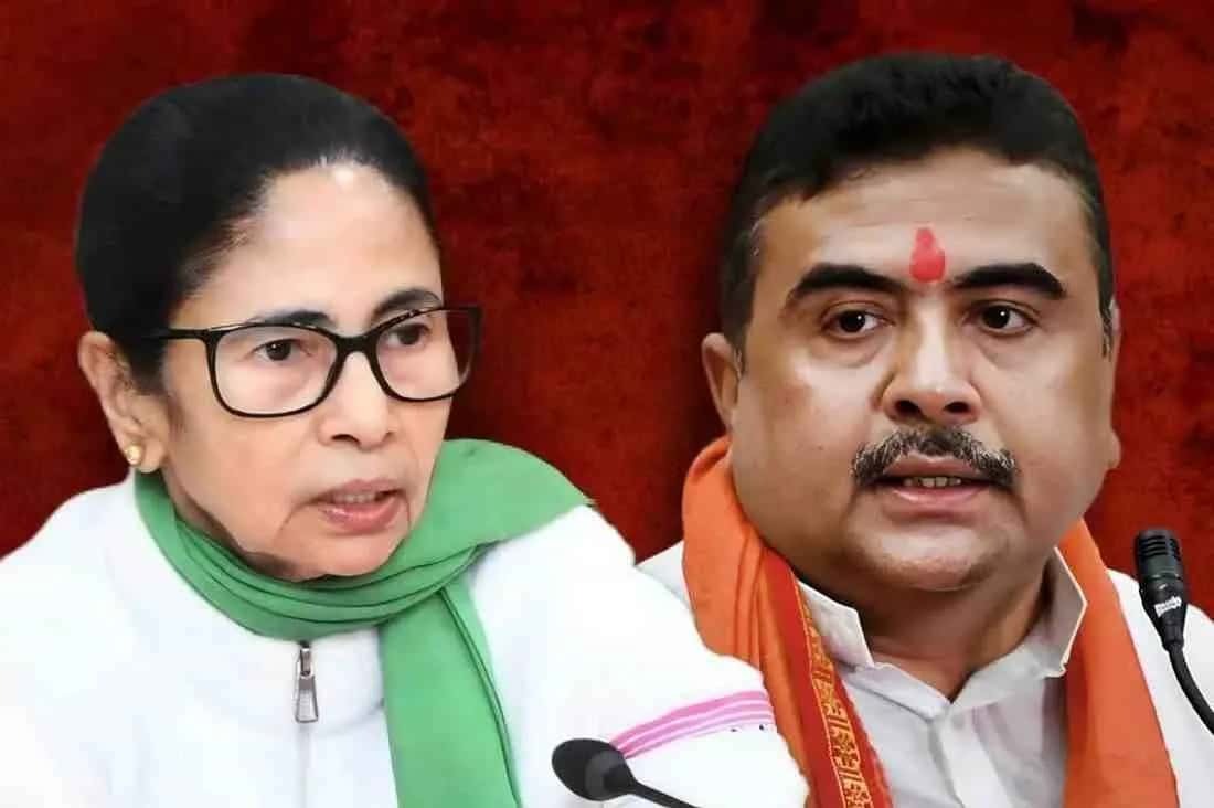 ভয় পেয়েছেন মমতা, সিট বদলাবেন , ভবানীপুরে প্রার্থী হয়ে মুখ্যমন্ত্রীকে চ্যালেঞ্জ শুভেন্দুর