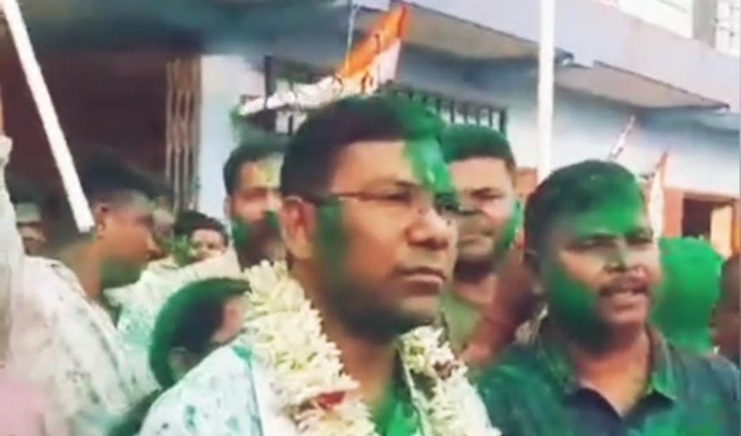 প্রার্থী ঘোষণা হতেই ক্যানিংয়ে উড়ছে সবুজ আবির , ভোটের উদ্দেশ্যে প্রচার ময়দানে তৃণমূল