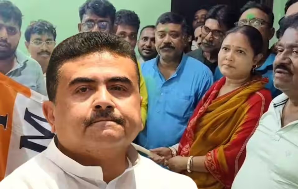 শুভেন্দু গড়ে ভাঙন, পদ্ম ছেড়ে ঘাসফুলে পবিত্র করের স্ত্রী