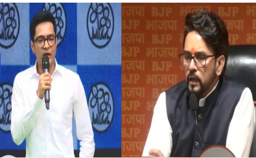 ভূতুড়ে ভোটার ইস্যুতে অনুরাগকে তথ্য-প্রমাণের জবাব দিলেন অভিষেক