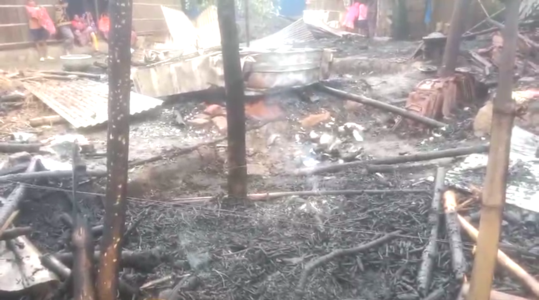 বিধ্বংসী আগুনে পুড়ে ছাই ৫টি ঘর! মর্মান্তিক অগ্নিকাণ্ডে মৃত একাধিক গবাদি পশু