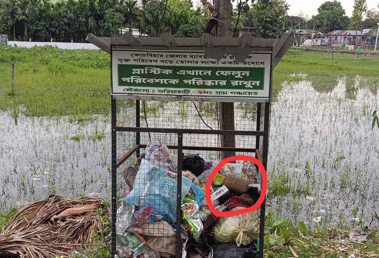 ঈদের দিনে ডাস্টবিনে উদ্ধার তাজা বোমা , চাঞ্চল্য কোচবিহারে