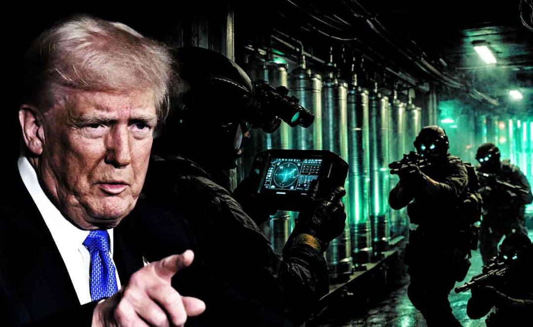 পরমাণু বোমা তৈরির জন্য ইউরেনিয়াম খুঁজতে ইরানে হানা , গোপন অপারেশনের প্রস্তুতি শুরু ট্রাম্পের