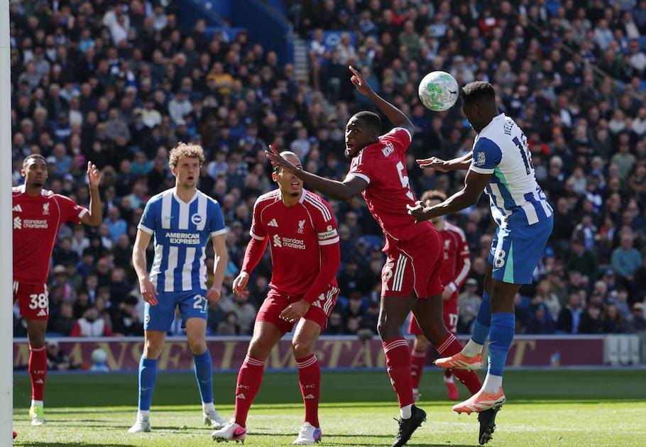 প্রিমিয়ার লিগ , ব্রাইটনের বিরুদ্ধে হার লিভারপুলের , ফের পয়েন্ট নষ্ট ম্যান ইউয়ের