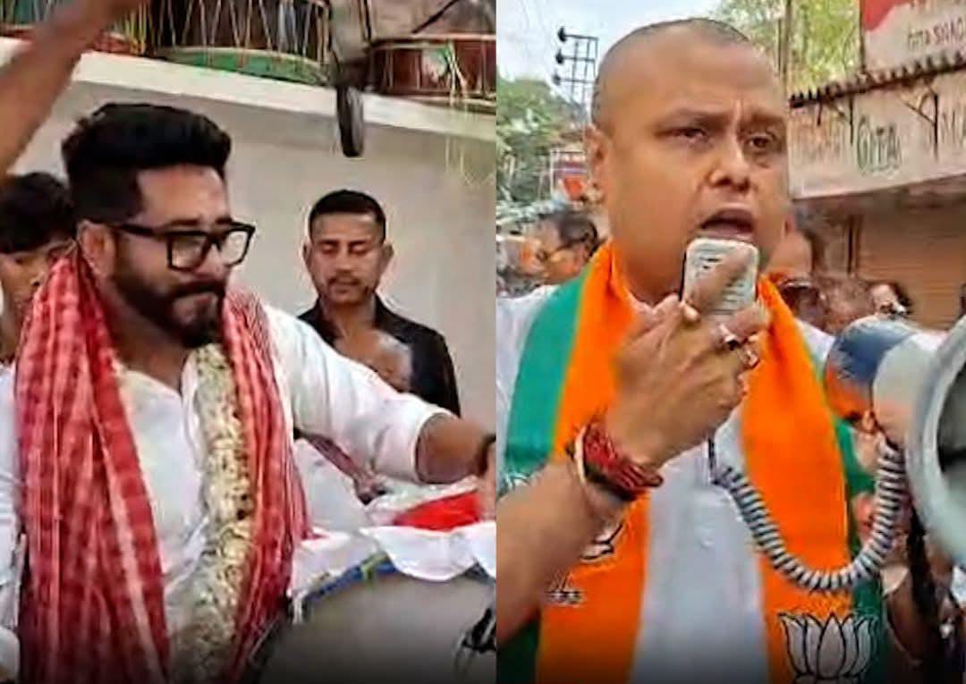 ওকে ৫০ হাজার ভোটে হারাব , প্রচারে নেমে রাজ চক্রবর্তীকে হুঁশিয়ারি কৌস্তভ বাগচীর