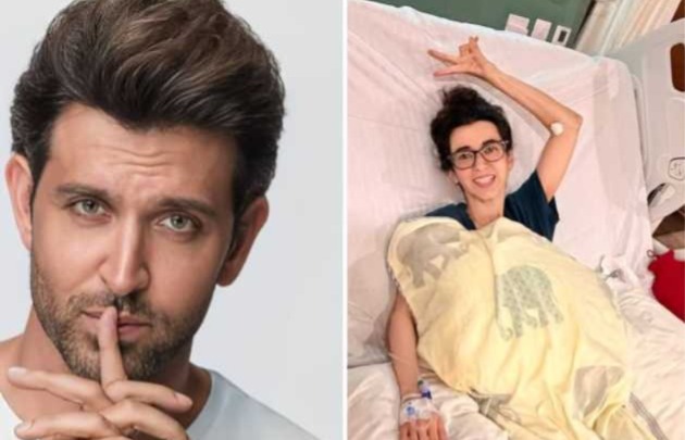 হাসপাতালে শয্যাশায়ী প্রেমিকা, চিন্তায় ঘুম উড়েছে হৃতিক রোশনের