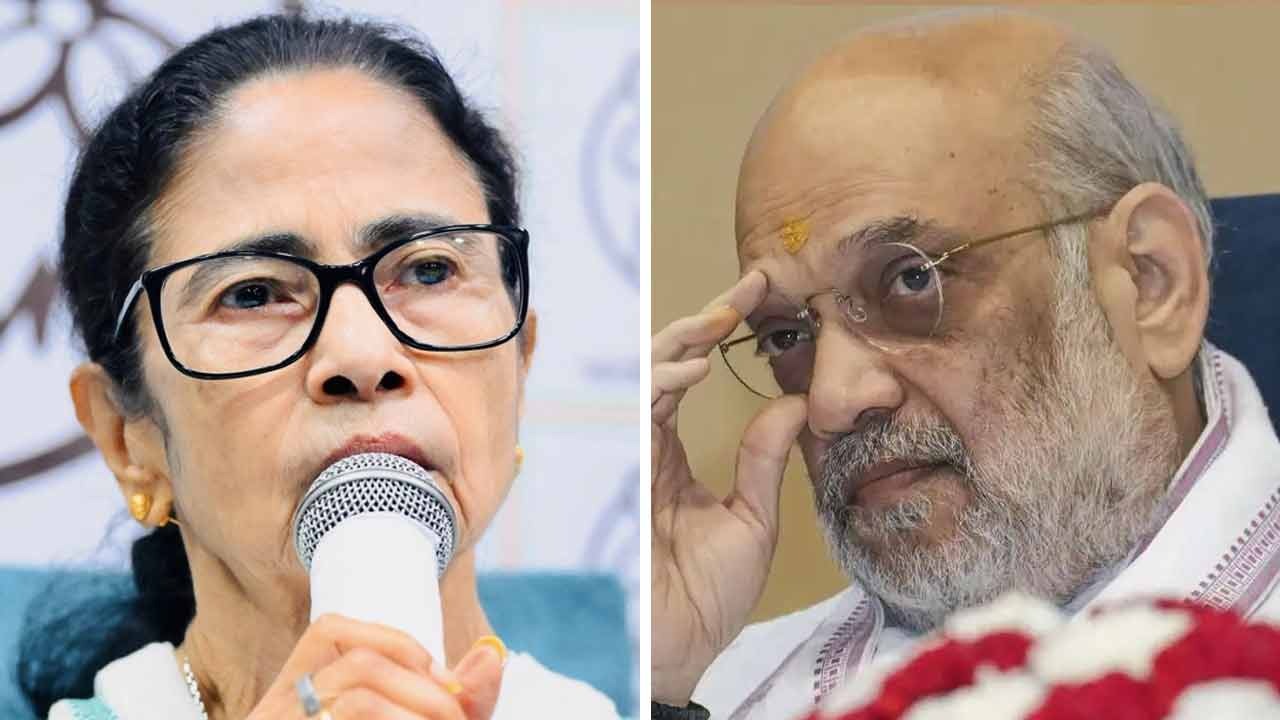 ভোট এলেই উনি হাত - পা ভেঙে সবসময় ভিক্টিম কার্ড খেলেন , মমতাকে খোঁচা শাহের