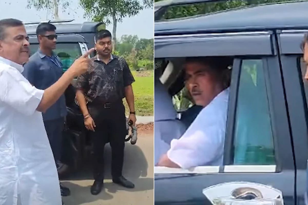 নন্দীগ্রামে শুভেন্দুকে জয় বাংলা স্লোগান , মেজাজ হারিয়ে পাল্টা হুঁশিয়ারি বিজেপি প্রার্থীর