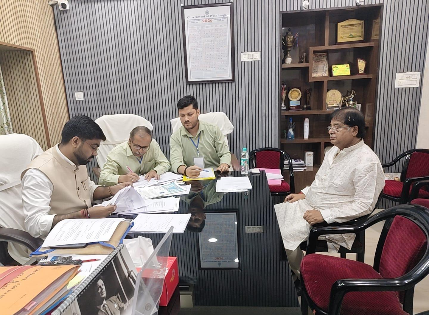 মনোনয়ন জমা দিলেন উদয়ন গুহ , জয় নিয়ে বিপুল আশাবাদী দিনহাটার তৃণমূল প্রার্থী