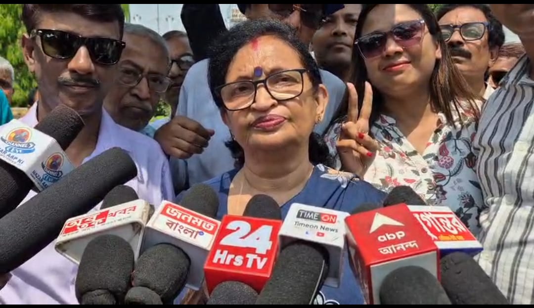 বিজেপি ৫০- এর নিচে নামবে কোনো সন্দেহ নেই ,মনোনয়ন জমা দিয়ে আত্মবিশ্বাসী চন্দ্রিমা ভট্টাচার্য