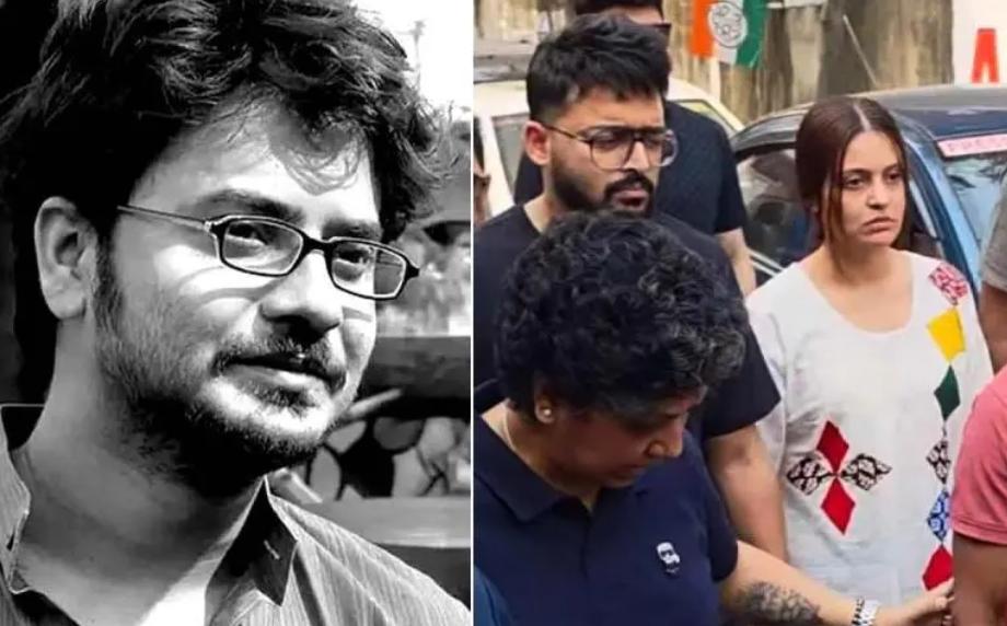 শোকাহত প্রিয়াঙ্কাকে নিয়ে থানায়  FIR আর্টিস্ট ফোরামের , জাস্টিস ফর রাহুল স্লোগান টলিপাড়ায়