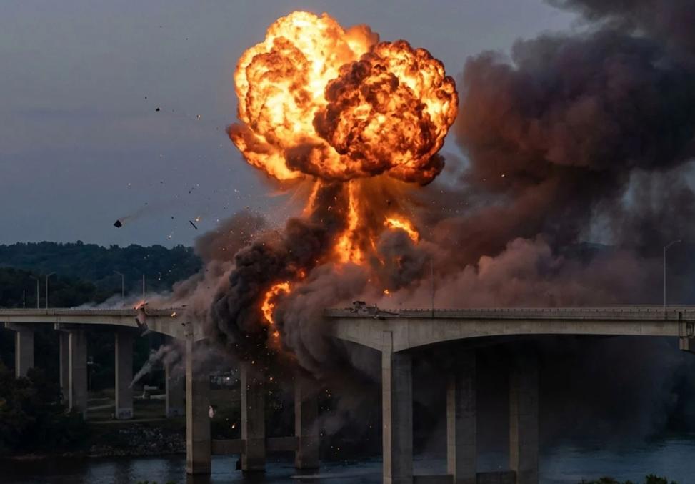 খার্গ দ্বীপে ভয়ঙ্কর হামলা , ইরানের মধ্যাঞ্চলে ব্রিজ ধ্বংস আমেরিকার