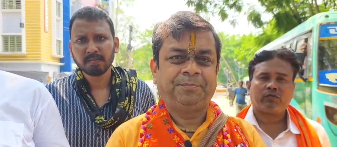 মনোনয়ন ঘিরে কড়া নিরাপত্তা! মনোনয়নপত্র জমা দিলেন নবদ্বীপের বিজেপি প্রার্থী