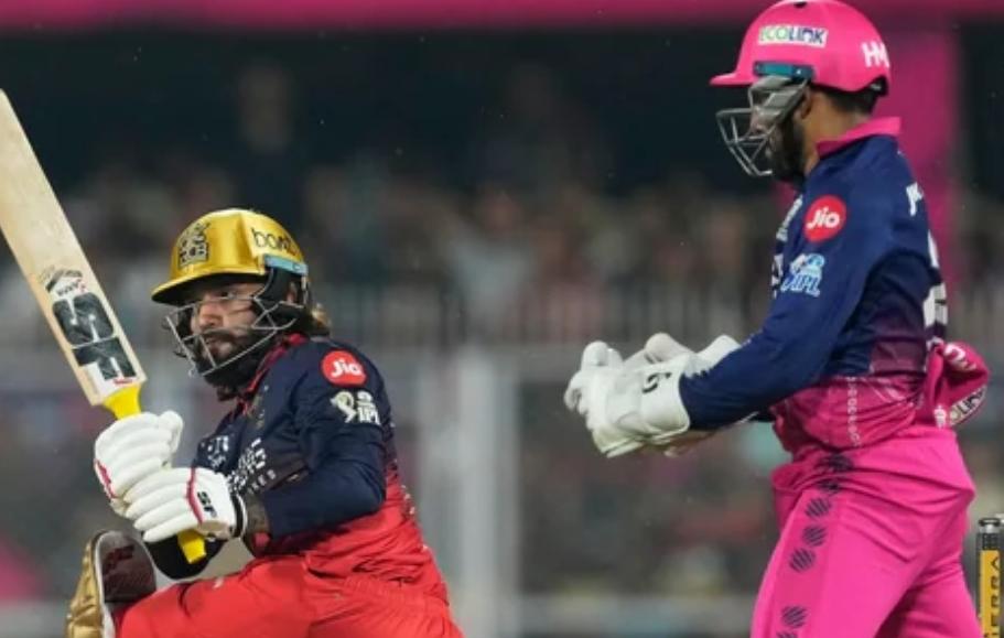 আইপিএল , রজতের রাজত্ব , বঞ্চিত ভেঙ্কটেশের ব্যাটেই ২০০ পার , রাজস্থানকে ২০২ রানের লক্ষ্যমাত্রা দিল বেঙ্গালুরু