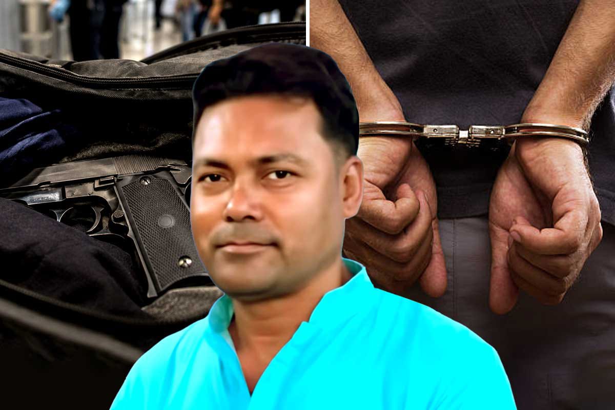 ব্যাগে গুলি-ম্যাগাজিন , সাত মাস পর গ্রেফতার তৃণমূল কাউন্সিলর