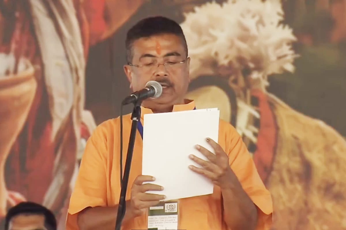 ব্রিগেডে গেরুয়া ইতিহাস , বাংলার নবম মুখ্যমন্ত্রী হিসেবে শপথ নিলেন শুভেন্দু