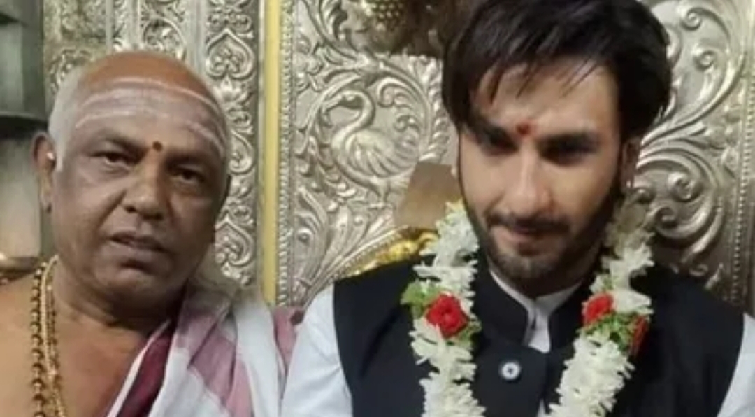 FWICE ব্যানের পরই ঈশ্বরের স্মরণে! 'কান্তারা' কাণ্ডের পর চামুণ্ডেশ্বরী মন্দিরে রণবীর সিং