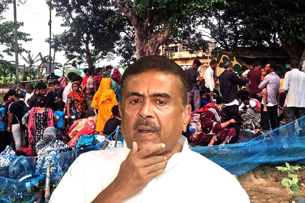 জনগণনার ভয়ে বাংলাদেশিরা পালাচ্ছে , অনুপ্রবেশকারীদের নিয়ে বিস্ফোরক শুভেন্দু