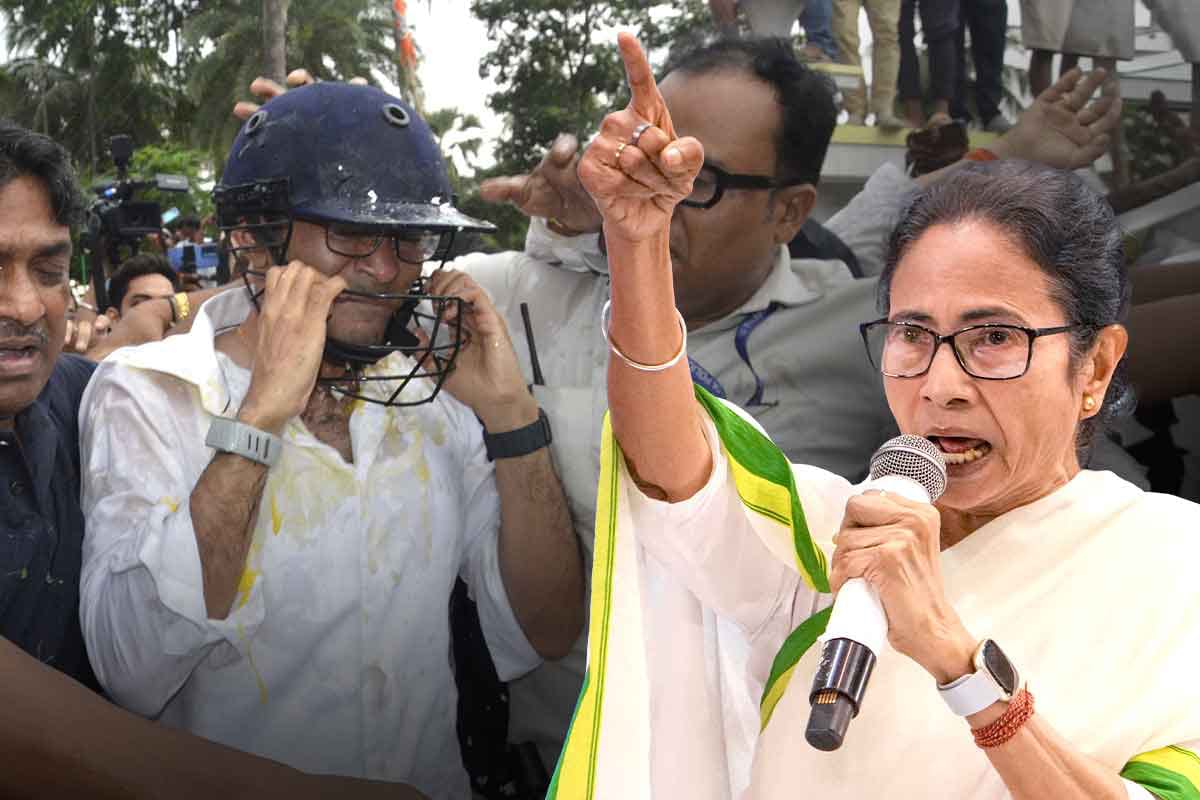 অভিষেকের ওপর ডিম হামলায় রাজ্যজুড়ে প্রতিবাদের ডাক তৃণমূলের , রাস্তায় নামছেন মমতা